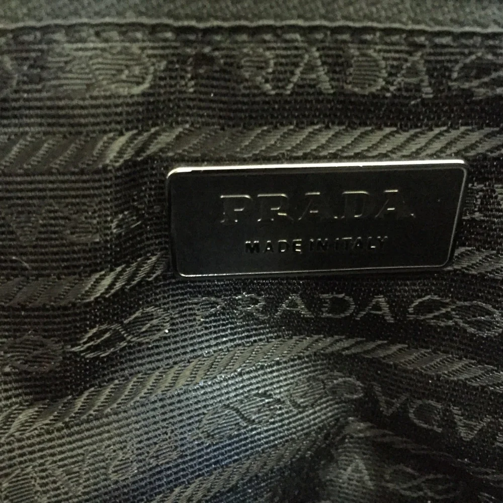 Prada brown nylon vintage handbag - Picture 4 of 6